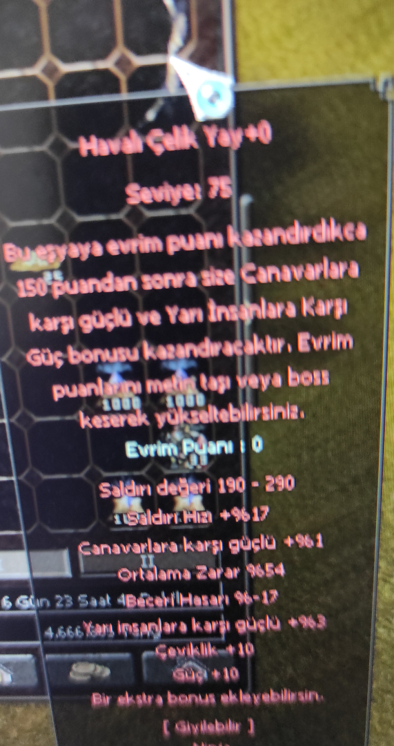 54 ORTALAMA ELİT HAVALI ÇELİK YAY