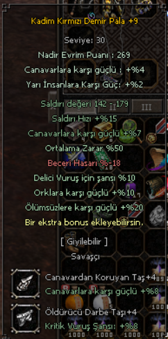 75 LVL KIZILDA 12k HASAR