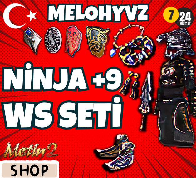 +9 FULL NİNJA SET [A-Z]