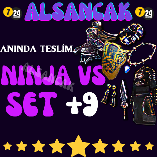 +9 FULL NİNJA SETİ [A-Z)