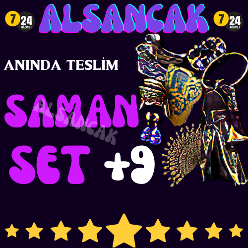 +9 FULL ŞAMAN SET [A-Z]]