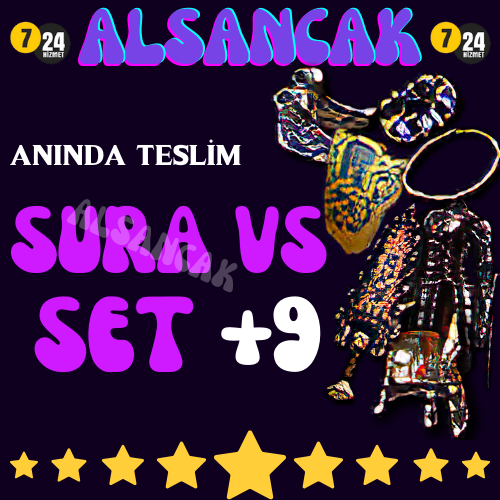 +9 FULL SURA SETİ [A-Z)