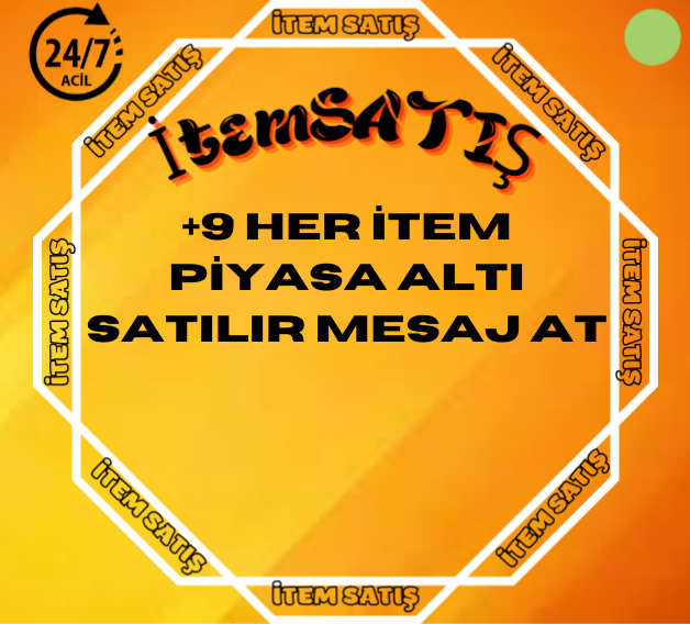 +9 SET İTEM SATILIR KELEPİR