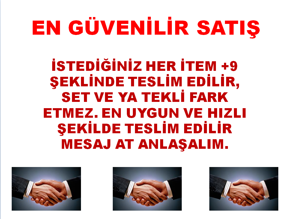 +9 SİYAH ÇELİK ZIRH