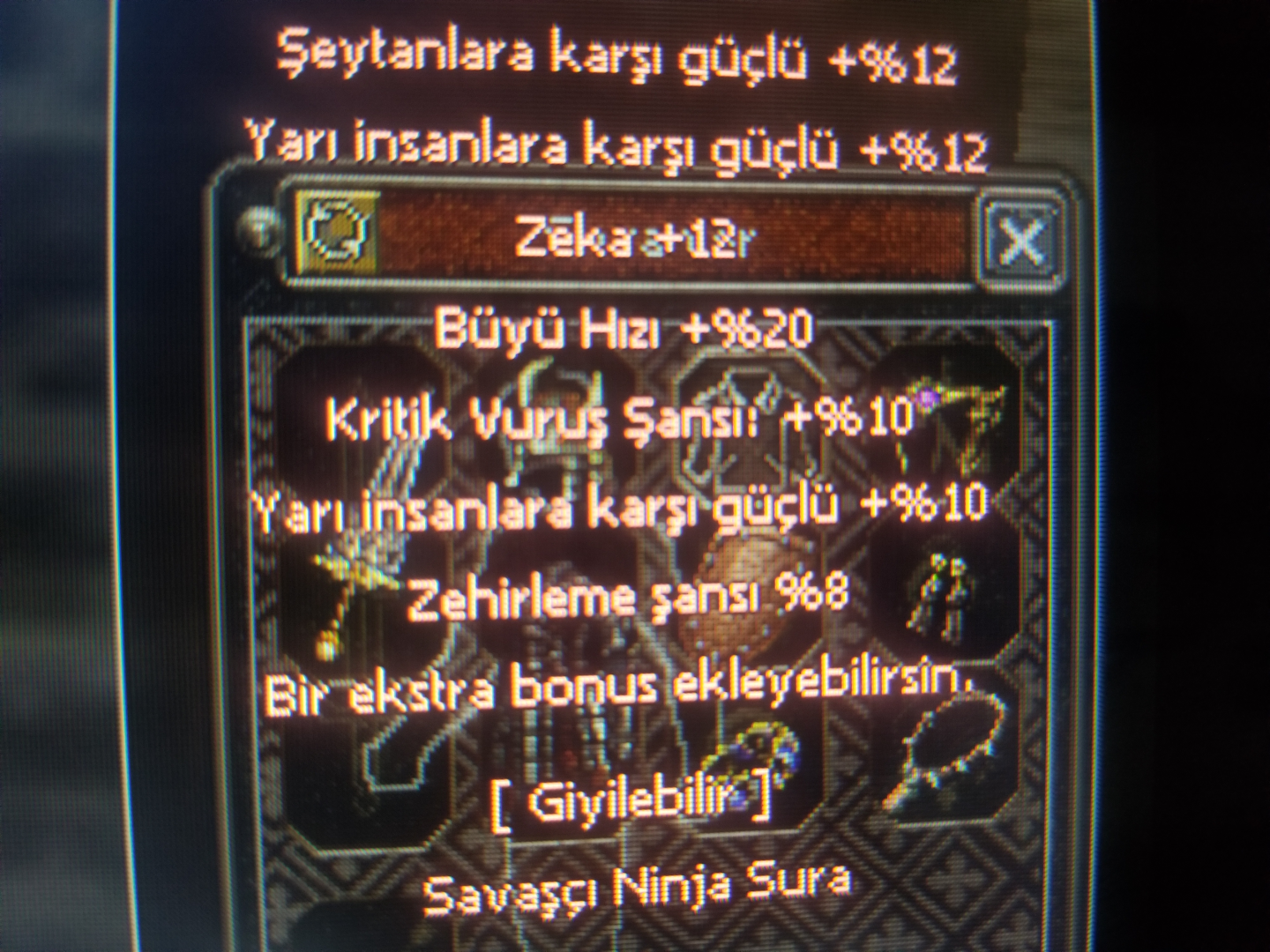 +9 triton kılıcı